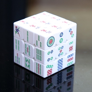 bn rubik cube mahjong patrón alivio del estrés abs 3 orden mahjong rubik cubo para niños