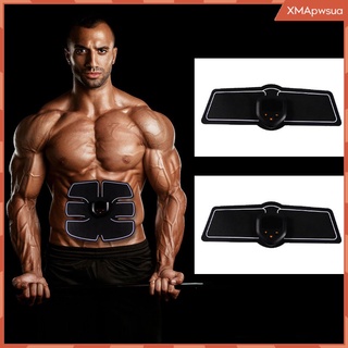 hombres\\\'s estimulador abdominal eléctrico abs brazo poder oficina equipo de ejercicio (6)