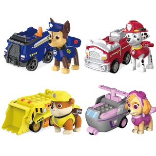 #Listo Stock# Patrulla canina, vehículo patrulla chase con figura coleccionable, para niños 3+(Tecombee)