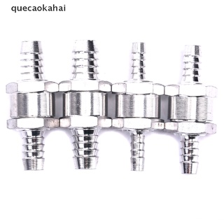 Quecaokahai One Way 6/8/10/12mm 4 Size Aluminium Alloy Fuel Non Return Check Valve CL