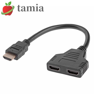 TAMIA HDMI compatible Divisor 1080P Video Con Conmutador 1X2 Split 1 En 2 Adaptador De Cable