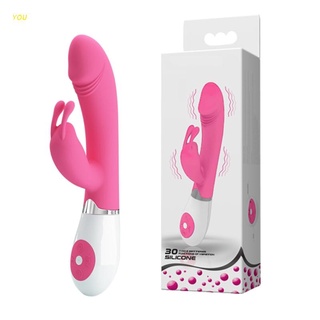 You G Estimulador/Estimulador/30 vibración/Vibrador De conejo con Motor dual/juguetes sexuales Para mujeres