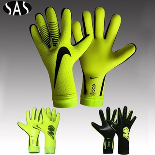 Envío gratuito guantes de portero para tallar espinas Guantes de portero de fútbol, sin protección para los dedos, absorción de golpes, espesamiento antideslizante Lavavajillas conjunto