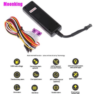 [Moonking] Rastreador GPS coche localizador GPS seguimiento antirrobo rastreador para coche Scooter eléctrico