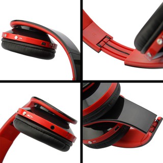 Auriculares inalámbricos plegables Bluetooth estéreo+Mic para iPhone Samsung PC (4)