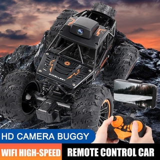 RC Cars Control remoto con cámara 2.4G Buggy Off-Road camiones juguetes para niños de alta velocidad escalada Mini RC coche (2)