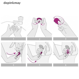 Dopinkmay Vaginal Feminine Hygiene Menstrual Cup Grade Silicone Reusable Women Cup CL