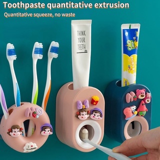 de dibujos animados automático de pasta de dientes exprimir artefacto lindo niños creativo perezoso pasta de dientes exprimidor