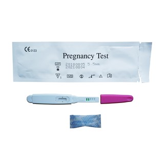30 tiras de prueba de ovulación OPK+3 piezas de prueba de embarazo temprano pluma UPT (3)
