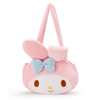 sanrio Plush My Melody Pom Pom Purin Cinnamoroll Kuromi Anime personajes de peluche juguetes bolso de hombro (7)