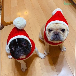 Baishu1 disfraz decoración de invierno mascota para perros pequeños medianos grandes navidad caliente perro gato sombrero perro gorra/Multicolor