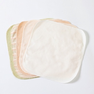 Wmmb - toalla de alimentación para bebé (5 unidades, algodón orgánico Natural, pañuelo) (3)
