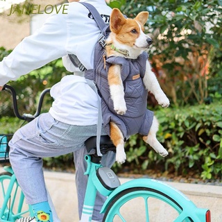 Jlove - mochila para perros, piernas, frontal, para mascotas, gato, bolsa de viaje, manos libres, para viajes al aire libre, senderismo, Camping