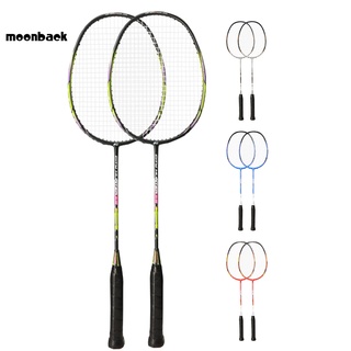 Moon - juego de raquetas de bádminton profesional para interior, Crossway, bádminton, elástico para exteriores (7)