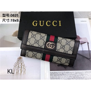 Gucci_fashion - cartera para mujer, diseño de letras, diseño de cremallera, Casual, multitarjeta, larga, para dama (1)
