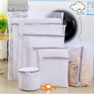Wwax malla de viaje red de lavado con cremallera|Lavado sujetador calcetín bolsa de lavandería