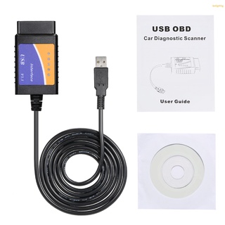 Detector de herramientas de escáner OBD OBDII negro con conexión BT conexión USB para servicio Windows