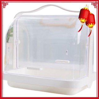 caja de almacenamiento de alimentos de plástico contenedor de aperitivos botellas de bebé estante de almacenamiento para el hogar cocina impermeable a prueba de polvo blanco