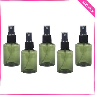 5 paquetes mini botellas vacías spray cosméticos perfume viaje contenedores pulverizador
