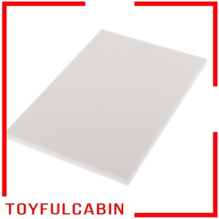 [TOYFULCABIN] 15x10x cm de goma blanca bloques de talla para bricolaje de goma de la fabricación de sellos de impresión