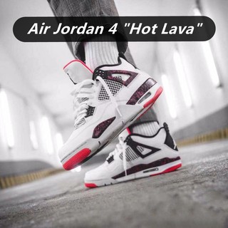 Tenis Nike Air Jordan 4 retro 37 colores con cordones Para hombre y mujer
