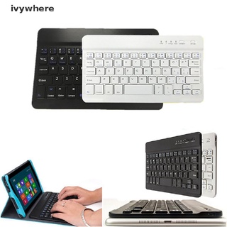ivywhere aluminio inalámbrico bluetooth mini teclado para mac ios android windows pc tablet cl