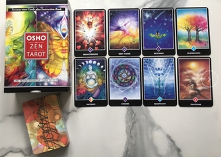 Osho Zen Tarot Deck juegos de cartas inglés familia fiesta tarjeta game@SPC (6)