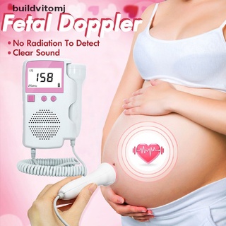 construir doppler fetal de mano doppler prenatal bebé frecuencia cardíaca doppler latidos cardíacos monitor. (5)