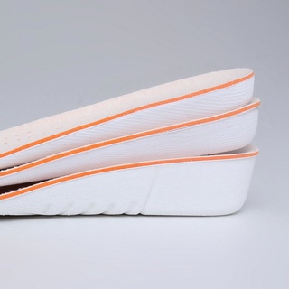 Aumento de la plantilla de altura cm/cm/cm transpirable alto completo zapato aumento almohadillas para cojines interiores plantilla Invisible tacones para hombres mujeres