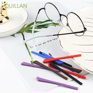Quillan tubos cuadrados deportes puntas de templo gafas de oreja antideslizantes silicona agarres gafas de oreja gancho/Multicolor