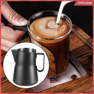 café leche espuma jarra taza capuchino barista herramienta de vapor jarra cremosa (5)