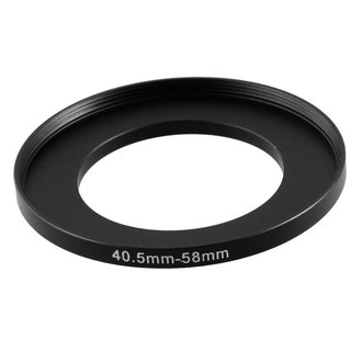 👠Sodial (R) adaptador de anillo de filtro de Metal para reparar 40.5 mm-58 mm