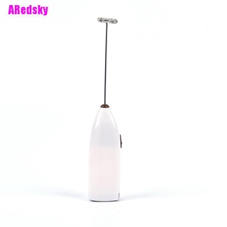 [ARedsky] Mini batidor de café eléctrico mezclador de espuma de leche espumador de huevo batidor herramientas de cocina (2)