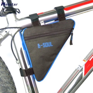 triángulo ciclismo bicicleta bicicleta frontal superior tubo bolsa de marco alforja pack de almacenamiento caso menster