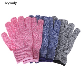 ivywoly level 5 - guantes de seguridad resistentes a corte hppe para niños cl