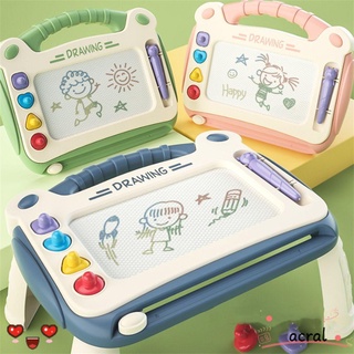 ACRAL Portable Painting Table Graffiti Doodle Toy Magnetic Drawing Board Creative Toys Early Education Colorful Kids Gifts Kids Arts Crafts Painting Tools Drawing Board/Multicolor