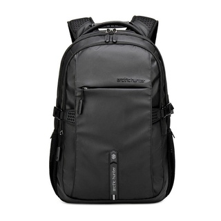 💗Promoción💗Arctic Hunter i-Luminous mochila impermeable Nylon portátil mochila USB carga de negocios profesional viaje (15.6")