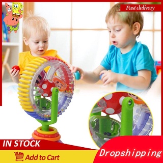 bebé multicolor sonajero juguetes giratorios rueda de noria juguetes con base de ventosa