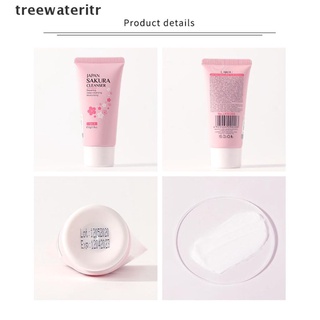 [tre] sakura limpieza suave limpiador facial retráctil poros control de aceite limpieza profunda. (1)