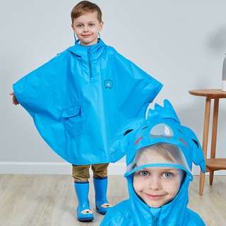 eyour ropa de niños al aire libre impermeable de dibujos animados impermeable con capucha capa de lluvia poncho