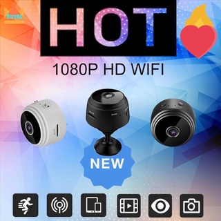 A9 1080P Wifi Mini Camera, Wifi Home Security IP Camera, Night Vision Wireless Surveillance Camera, Monitor App ROYAL