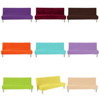 【8/27】Home Sofa Cover Full-inclusive Non-armrest Sofa Cover Solid Color Sofa Cover