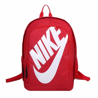 nike 100% original mochila de los hombres y las mujeres de gran capacidad de gran logotipo de impresión mochila (5)