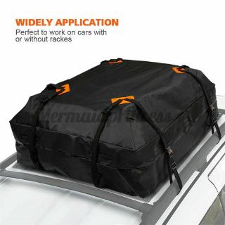 Impermeable coche techo superior Rack Carrier bolsa de carga equipaje almacenamiento cubo bolsa de viaje (2)