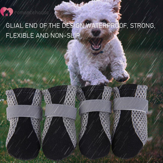 Zapatos para perros/Protector de pata para mascotas/tenis antideslizantes transpirables casuales para cachorros