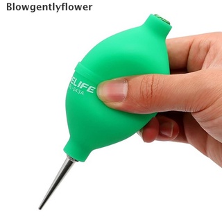 Blowgentlyflower 2 In 1 Phone Repair Dust Cleaner Air Blower Ball Removing Camera Lens Cleaning BGF