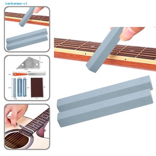 iankanma - kit de herramientas de guitarra compacta para diapasón profesional, herramienta de nivelación para instrumento