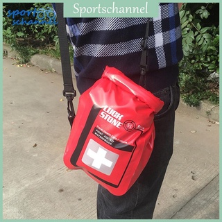 kit de primeros auxilios al aire libre bolsa impermeable médica kit de emergencia bolsa con correa