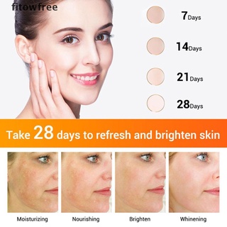 fitow vova vitamina c 20% crema facial blanco eliminar manchas oscuras gel facial cuidado de la piel 30ml gratis