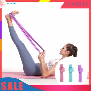 jx yoga accesorio banda de resistencia antideslizante tela ejercicio bucle banda de alta elasticidad para el entrenamiento